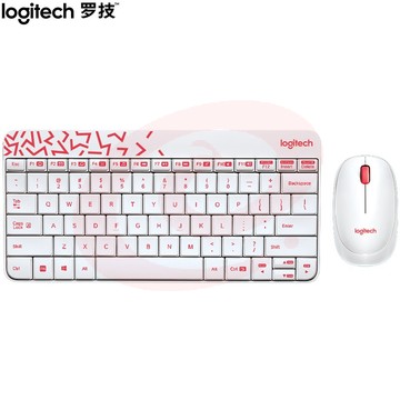 罗技(Logitech)MK240  Nano 键鼠套装 无线键鼠套装 办公键鼠套装 白色 带无线2.4G接收器  (XTGM2023072113183212) SKU：YDKJ11402