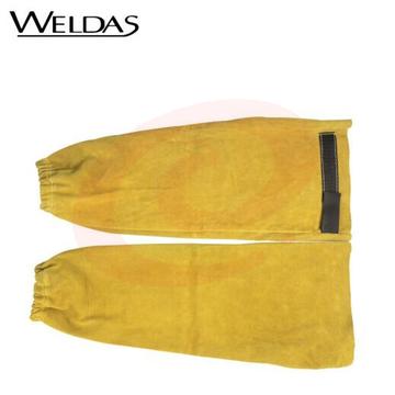 威特仕 / WELDAS 44-2319纯牛皮电焊烧焊专用套袖 48cm长隔热耐磨防金属飞溅牛皮套袖 1副 SKU：YDKJ12646