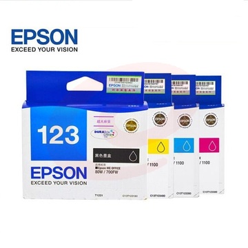 爱普生（EPSON） T1231/T1232/T1233/T1234/四色墨盒  适用700fw机型DD SKU：YDKJ12959