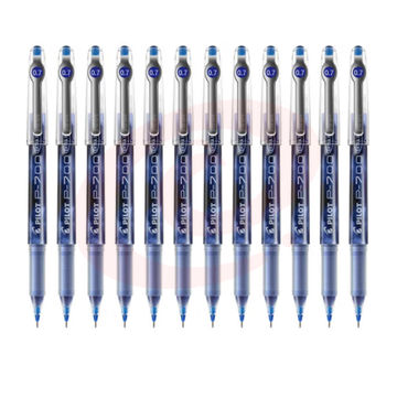 百乐 BL-P70 中性笔0.7mm 签字笔 12支 蓝色
