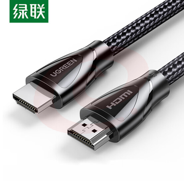 绿联 HD140 HDMI线2.1版 8K数字3D高清视频线4K120Hz   5米80405 SKU：YDKJ12536