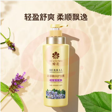 蜂花 本草精华护发素500ml轻盈舒爽去油滋润 修护损伤干枯补水 (zhyghf_23096358)