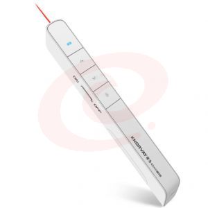 诺为 激光笔 N31 Mini 白色 红光 控制距离50-99米 锂电版 内置锂电 可充电