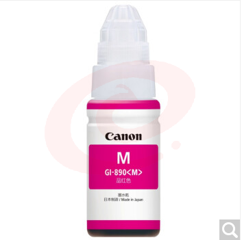 佳能（Canon）GI-890 M 品红墨水瓶(适用G4810/G3812/G3810/G3800/G2800/G2810)（可当天配送发货）