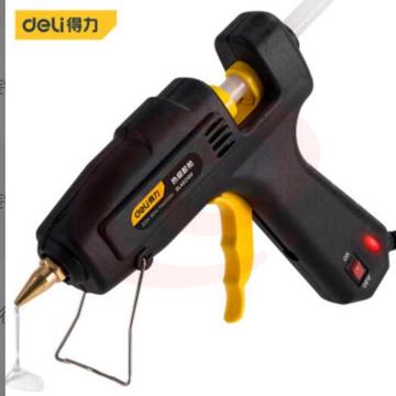 得力(deli)专业款热熔胶枪 工业级大功率100W电热胶枪家用手工制作打胶枪棒棒胶水条大号热融胶棒 DL402100胶枪JDXC2023021006293110