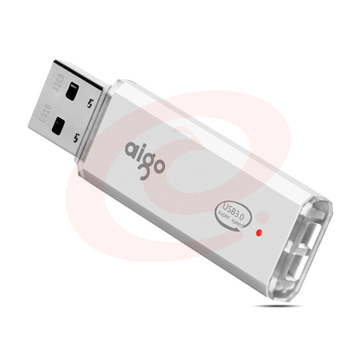 爱国者 64GB USB3.0 U盘 U320商务款 银色 金属机身