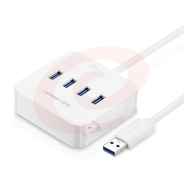 绿联  USB集线器 30201 USB3.0 0.5米 带电源接口 货号：JC