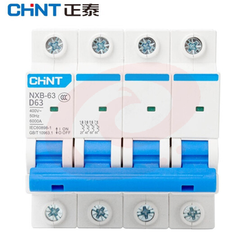 正泰（CHNT）NXB-63 4P D20 小型断路器