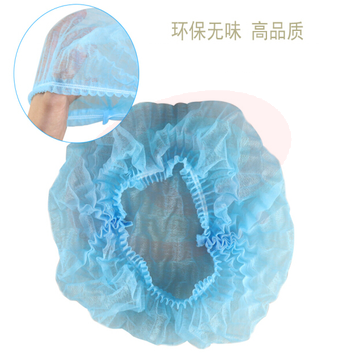 长鑫  一次性帽子 头套防尘帽 100个/包 整箱20包销售（可当天配送发货）