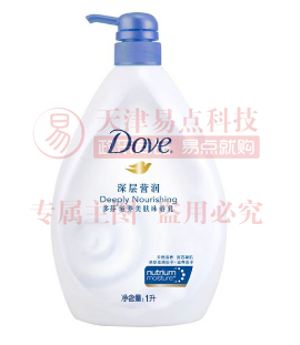 多芬舒活水嫩沐浴露 1000ml SKU：YDKJ13495