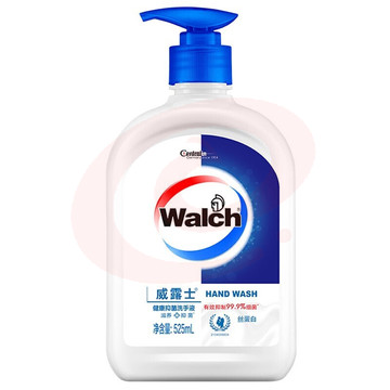 威露士(WALCH)洗手液 丝蛋白525ml洗手液 5瓶起售
