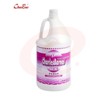 超宝（CHAOBAO）DFH004炉灶专用清洁剂酒店饭店厨房去油污清洗剂抽油烟机去油灶台清洗剂大桶 DFH0043.8L/瓶