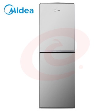 美的(Midea)饮水机家用办公立式双开门柜式饮水器 YR1518S-X 冰川银 温热型