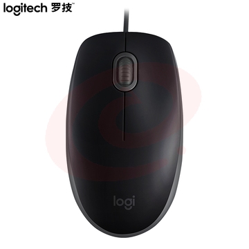 罗技(Logitech)M110 鼠标 有线鼠标 办公鼠标 静音鼠标 对称鼠标 蓝色 SKU：YDKJ15321