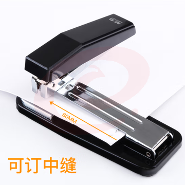 晨光12号360°摇头订书机 订书器 ABS91627 黑色