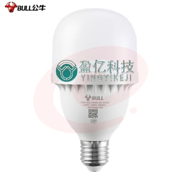 LED灯泡高亮球泡形灯厂房车间商超食堂 20W球泡白光6500KE27螺口 MQ-C020C-BS