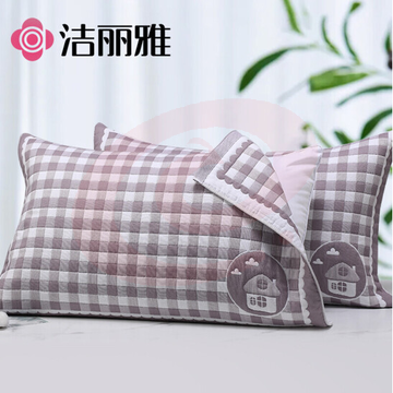 洁丽雅  枕巾  78*52cm 货号：JC