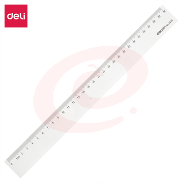 得力(deli) 6230 直尺30cm(只)   WLSZ01312211184886