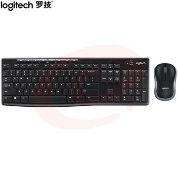 罗技(Logitech)MK270 无线键鼠套装 全尺寸 带无线2.4G接收器 黑色 TJZ202304251145580 SKU：YDKJ17063