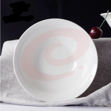 密胺白色碗  汤碗 米饭碗  140mm 货号：JC