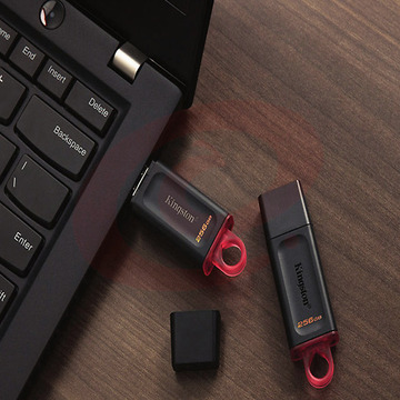 金士顿(Kingston)256GB USB3.2 Gen 1 U盘 DTX 大容量U盘 时尚设计 轻巧便携