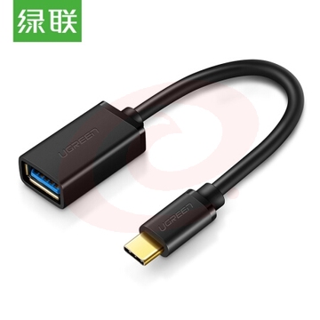 绿联 OTG数据线 Type-C转接头线USB3.0电脑接 USB-C转换器通用安卓小米8/6华为p20手机苹果新MacBook 30701