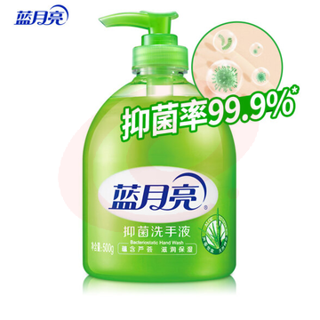 蓝月亮洗手液 芦荟抑菌 500g/瓶