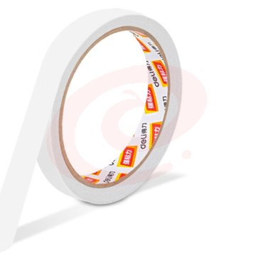 得力30402双面胶带18mm*10y*80um(白)(16卷/袋)