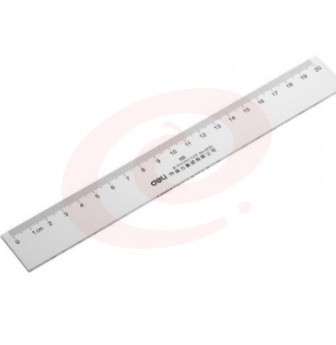 得力 （deli )  6220 20cm 塑料直尺
