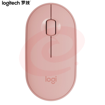 罗技(Logitech) Pebble 鹅卵石轻薄鼠标 无线蓝牙鼠标静音 时尚对称便携鼠标 少女馆 玫瑰粉     WLSZ07102208572292 SKU：YDKJ15986