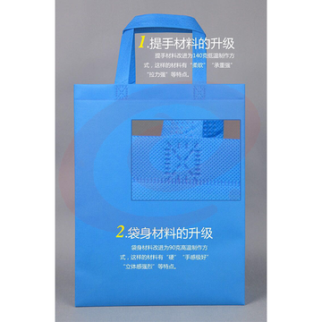 环保无纺布袋 可logo印刷 30*38*10  起订量100个 （单位：个）