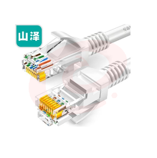 山泽超五类网线 CAT5e类高速百兆网线 3米 ZW-03