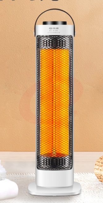 先锋（Singfun）取暖器暖风机家用电暖气小太阳 1秒速热立式热风机DHW-F2G 抹茶绿DHW-F2G