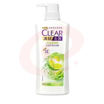 清扬 洗发水 500ML 去屑控油清爽