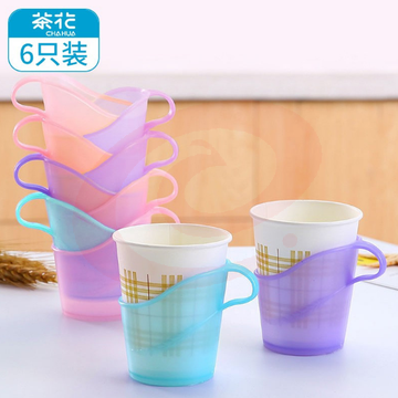 茶花 1427 环保杯托 6支/包