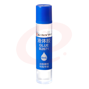 齐心 B2671 液体胶水  50ml 中号 TJZ202309051735036 SKU：YDKJ15369