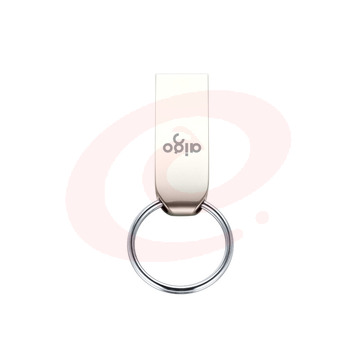 爱国者（aigo）8GB USB2.0 U盘 U268迷你款 银色 金属车载U盘