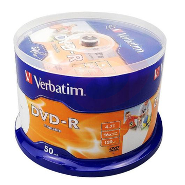 威宝 16X 4.7G DVD-R 可打印刻录光盘 50片/桶 单位：片 整筒销售