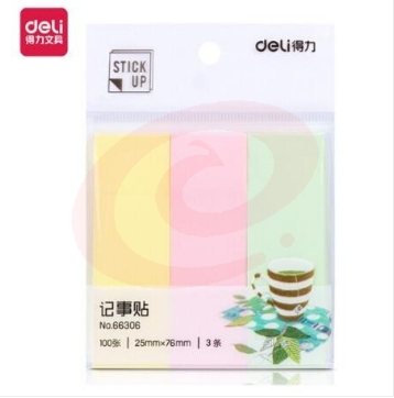 得力 66306 学生记事贴(混)