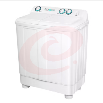 海尔（Haier） 洗衣机家用半自动双缸9公斤双电机喷淋漂洗洗衣机XPB90-197BS