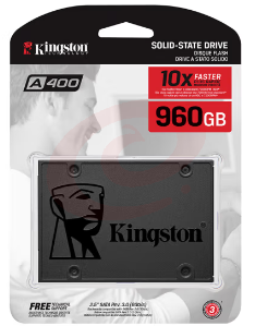 金士顿(Kingston) 960GB SSD固态硬盘 SATA3.0接口 A400系列 SKU：YDKJ17781