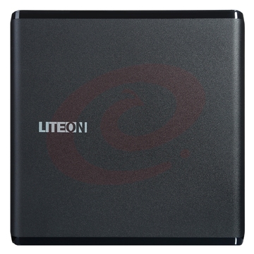 建兴（LITEON）8倍速 USB2.0 外置光驱 DVD刻录机 移动光驱 黑色(兼容WindowsXP/7/8/10苹果MAC系统/ES1)
