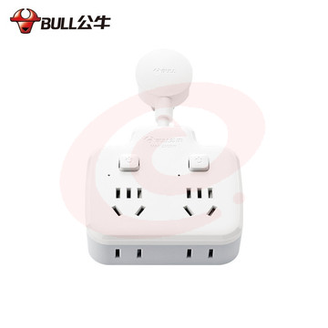 公牛（BULL） GN-97223 品字形一转四插座 单位：个