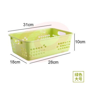 玩具收纳筐 塑料整理筐  幼儿园杂物篮  大号  10个起订 单位：个  货号：JC