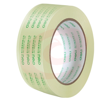 得力(deli)30369 60mm*100y*50um 高品质高透明封箱胶带/打包胶带