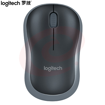 罗技（Logitech）M186 无线鼠标 黑色灰边pcyg-201902261044039 SKU：YDKJ18639