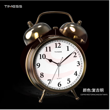 Timess闹钟早教儿童小闹钟贪睡强力叫醒学生专用起床神器大音量闹铃