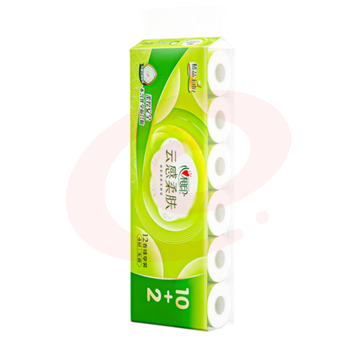 心相印卷纸云感柔肤 4层110g*12卷卫生纸巾