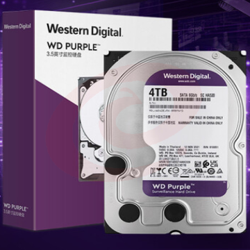 西部数据(Western Digital) WD42EJRX紫盘 4TB SATA6Gb/s 256M 垂直CMR 监控硬盘 pcyg-230901143849 SKU：YDKJ18838