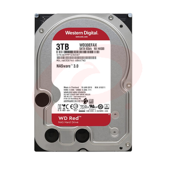 西部数据(WD)WD30EFAX红盘 3TB SATA6Gb/s 256MB 网络储存(NAS)硬盘